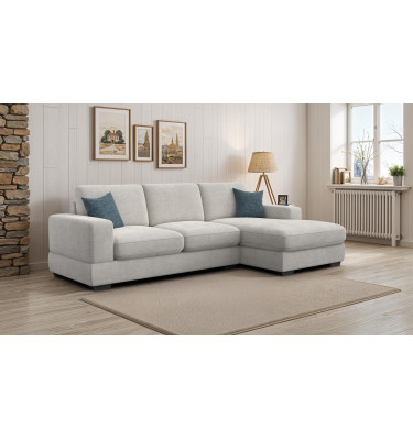 Ecksofa 4-Sitzer rechts OTTO, creme