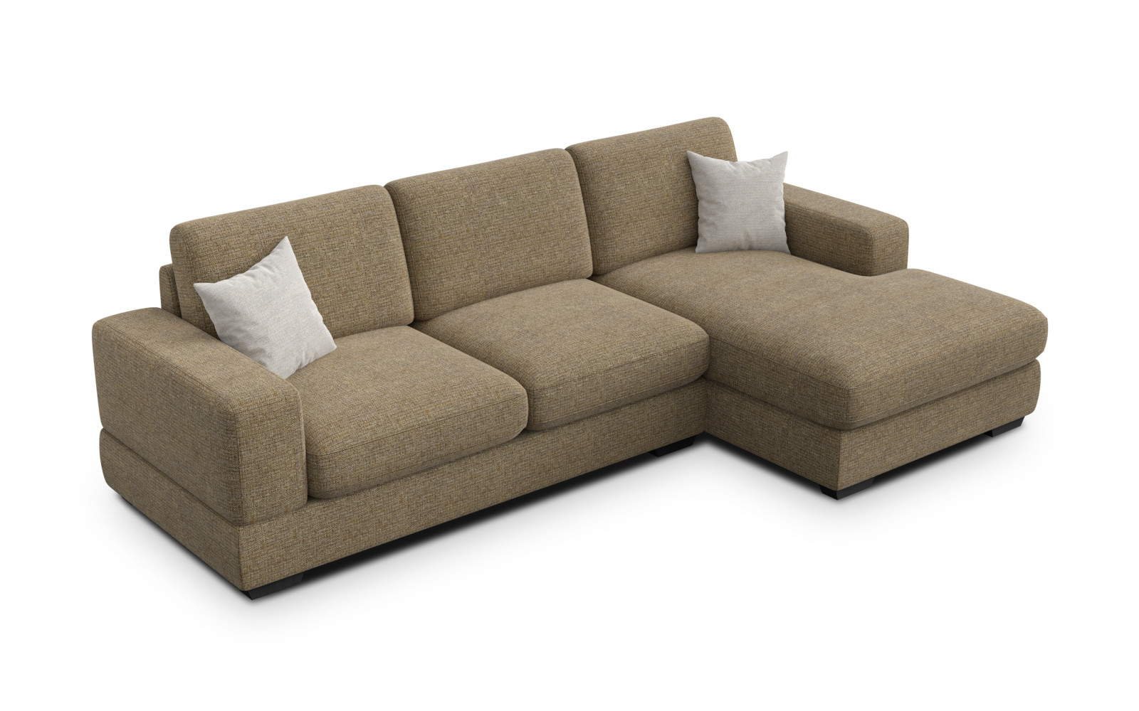 Ecksofa 4-Sitzer rechts OTTO, taupe