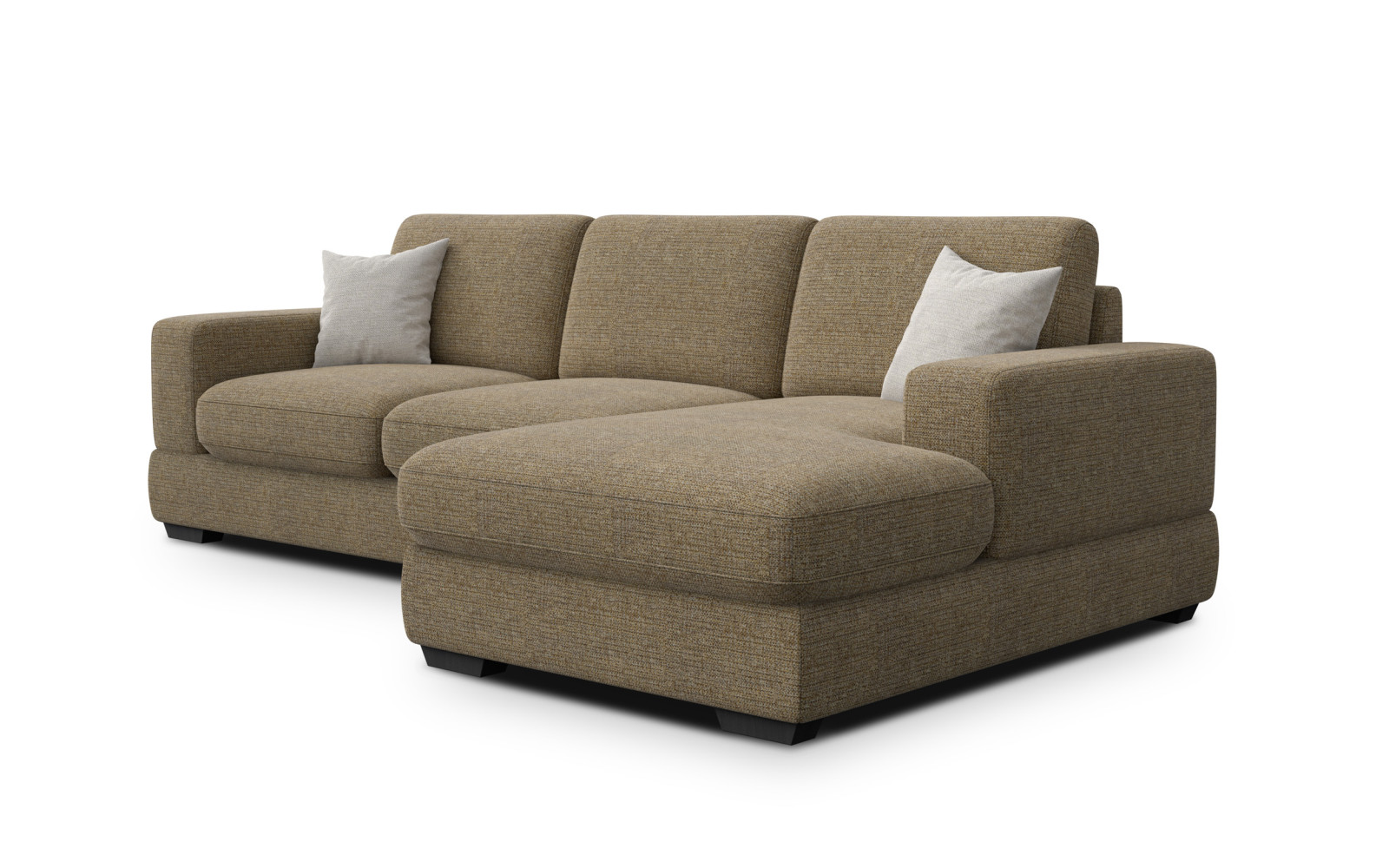 Ecksofa 4-Sitzer rechts OTTO, taupe
