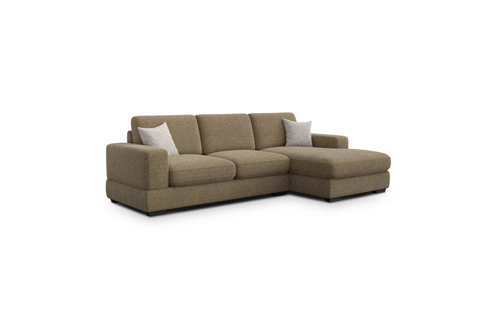 Ecksofa 4-Sitzer rechts OTTO, taupe