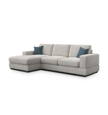 Ecksofa 4-Sitzer links OTTO, creme