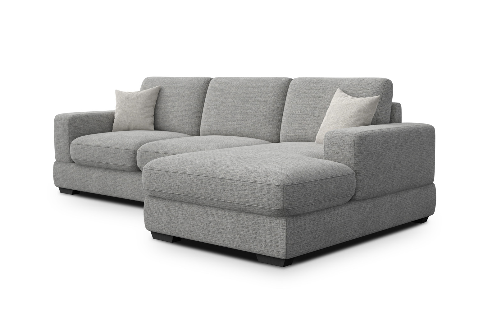 Ecksofa 4-Sitzer rechts OTTO, grau