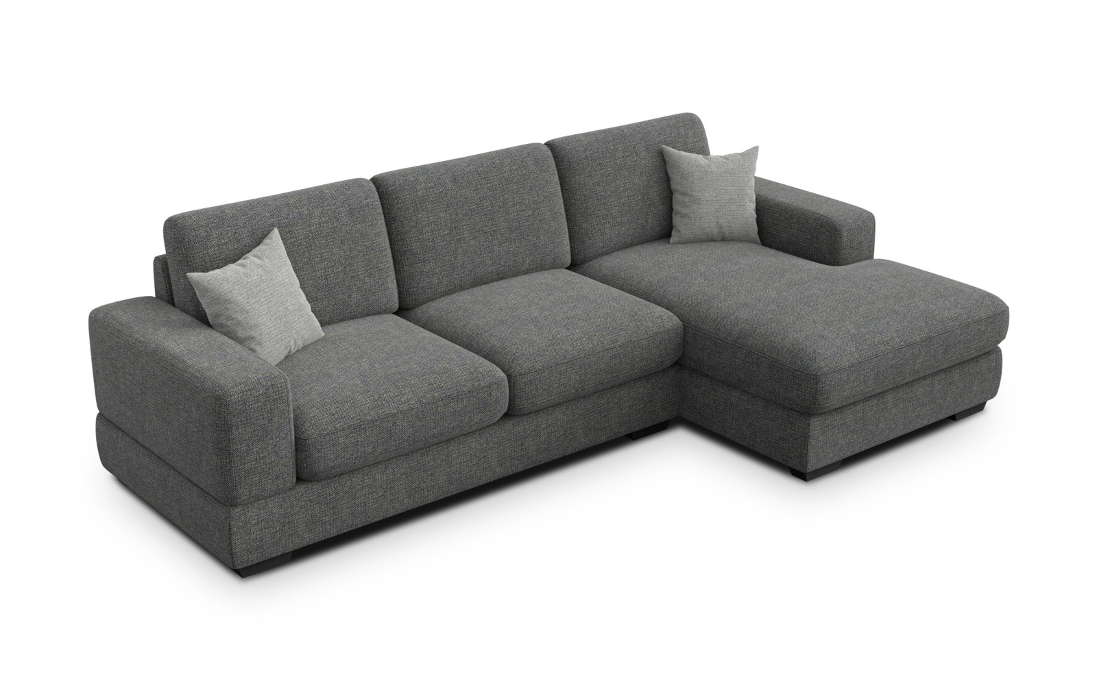 Ecksofa 4-Sitzer rechts OTTO, anthracit