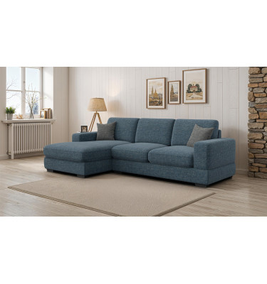 Ecksofa 4-Sitzer links OTTO, marineblau