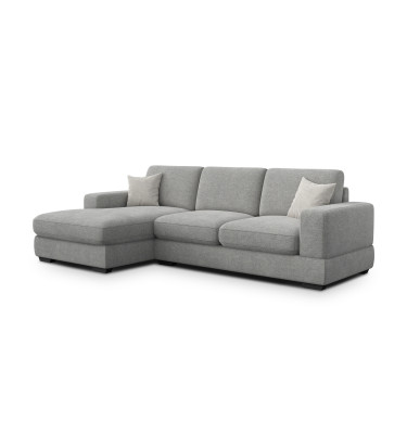 Ecksofa 4-Sitzer links OTTO, grau