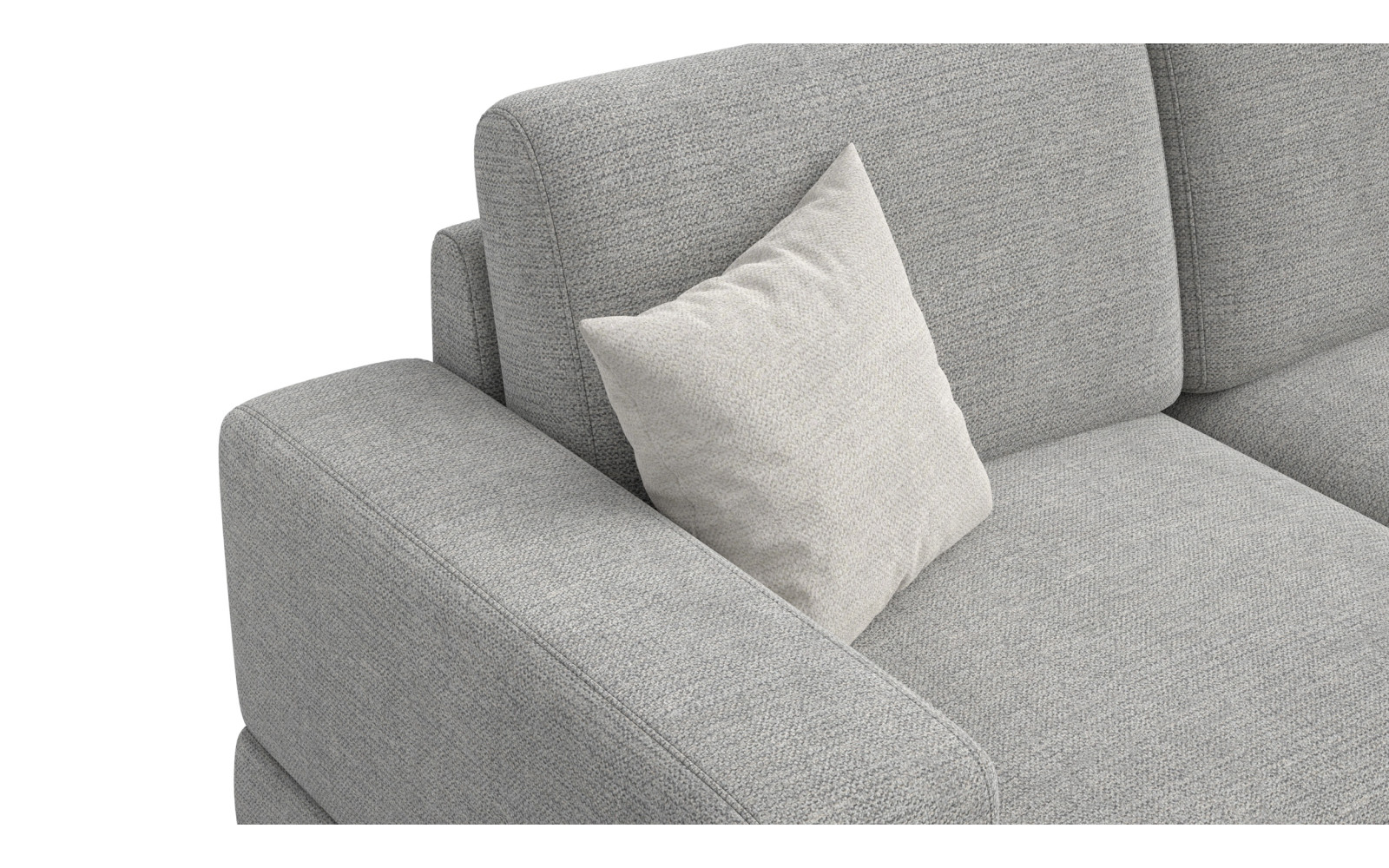 Ecksofa 4-Sitzer rechts OTTO, grau