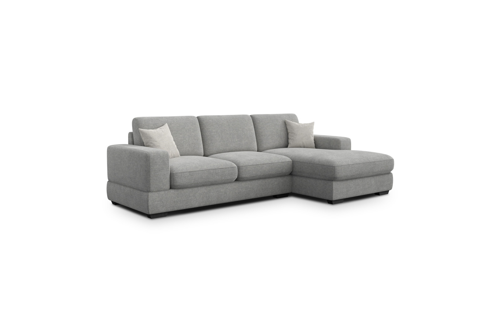 Ecksofa 4-Sitzer rechts OTTO, grau