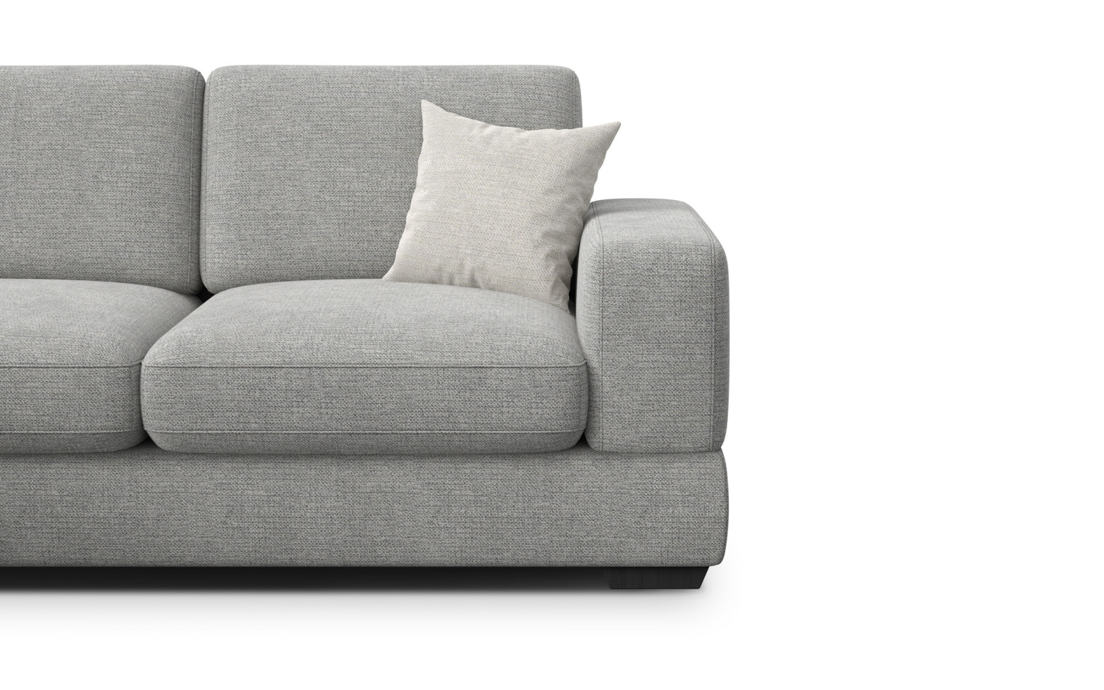 Ecksofa 4-Sitzer links OTTO, grau