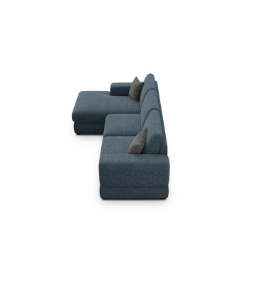 Ecksofa 4-Sitzer links OTTO, marineblau