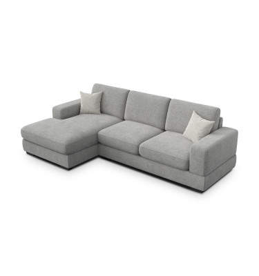 Ecksofa 4-Sitzer links OTTO, grau