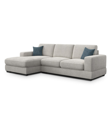 Ecksofa 4-Sitzer links OTTO, creme