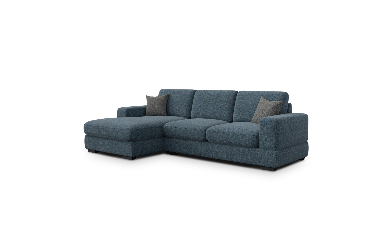 Ecksofa 4-Sitzer links OTTO, marineblau