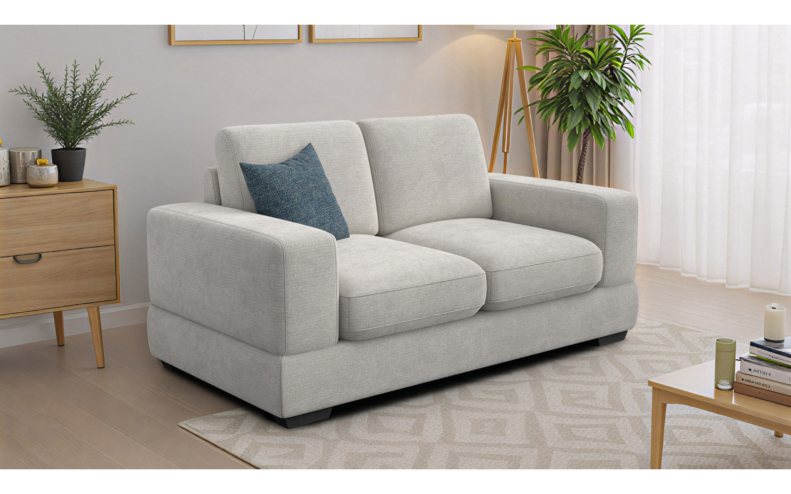 Sofa 2-Sitzer OTTO, creme