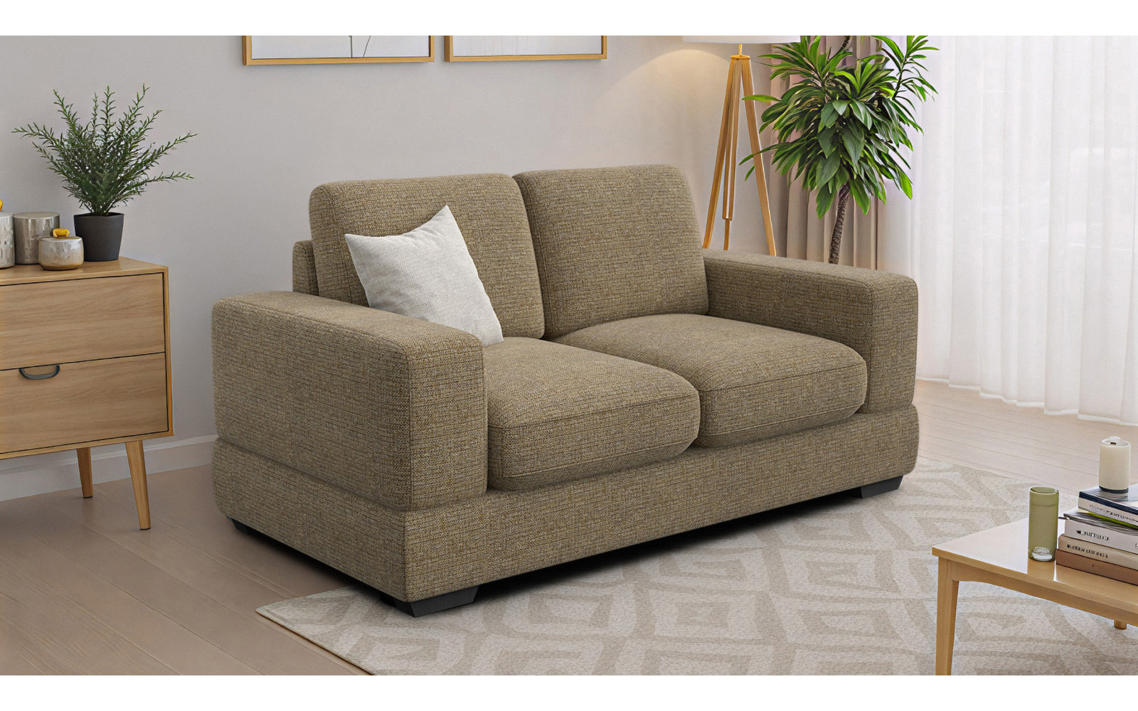 Sofa 2-Sitzer OTTO, taupe