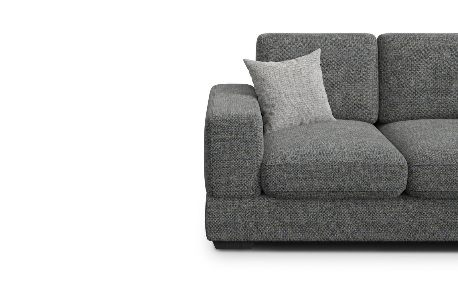 Sofa 2-Sitzer OTTO, anthracit