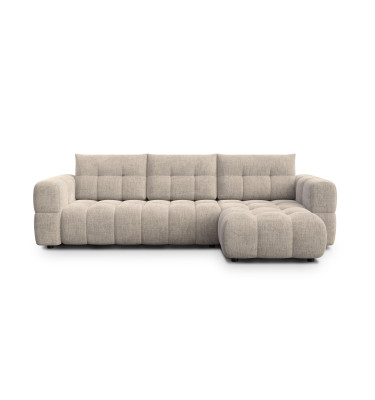 CLOUDI Ecksofa 4-Sitzer rechts, beige