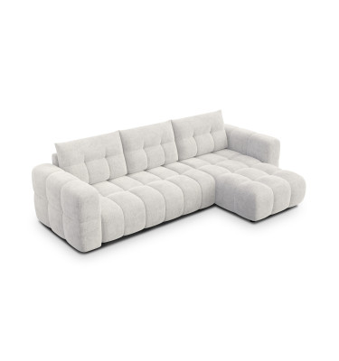 CLOUDI Ecksofa 4-Sitzer rechts, creme