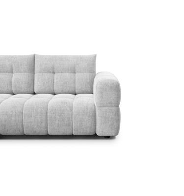 CLOUDI Ecksofa 4-Sitzer links, hellgrau