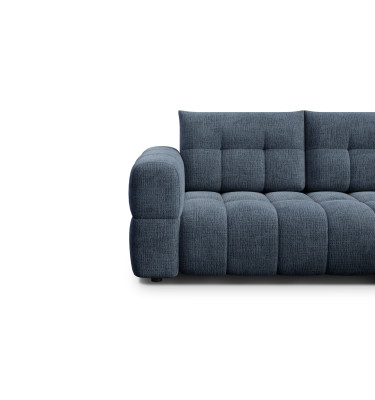 CLOUDI Ecksofa 4-Sitzer rechts, marineblau