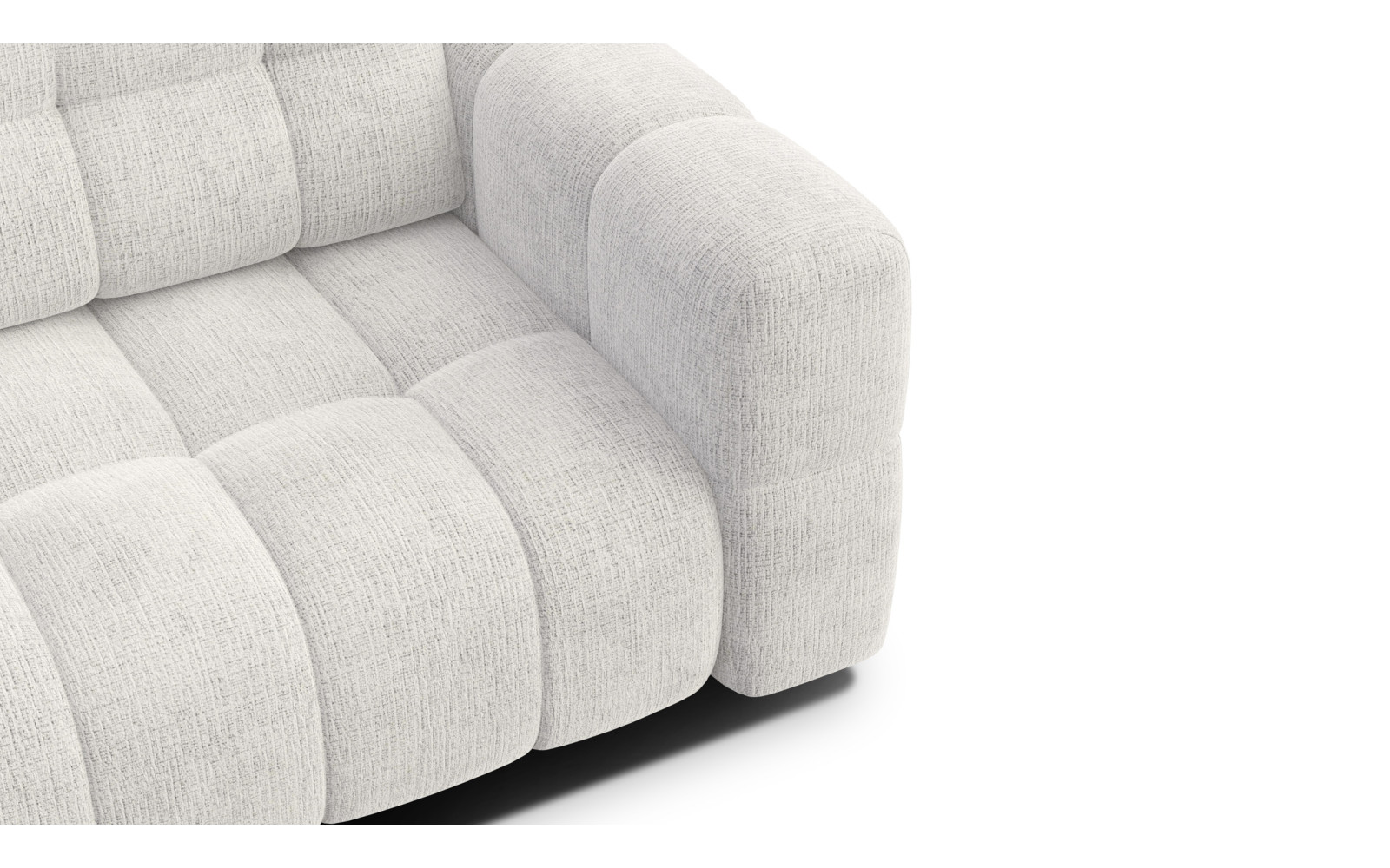 CLOUDI 2,5-Sitzer-Sofa, creme