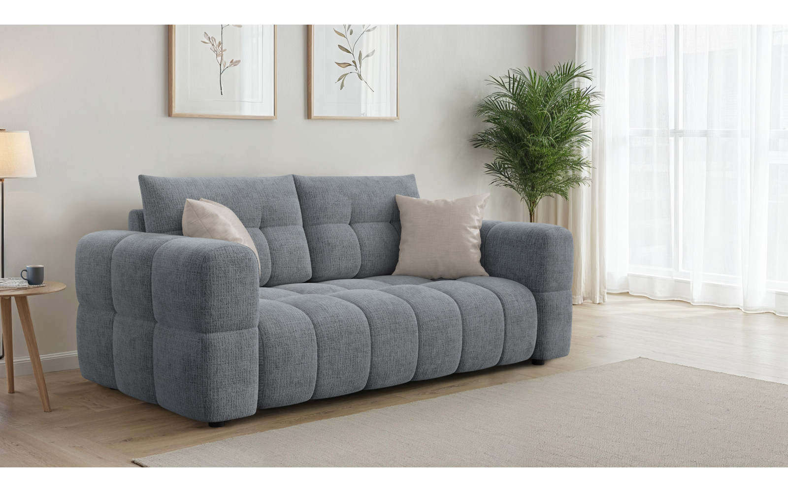 CLOUDI 2,5-Sitzer-Sofa, dunkelgrau