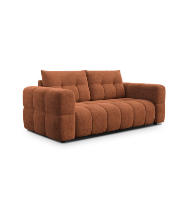 CLOUDI 2,5-Sitzer-Sofa, rostrot