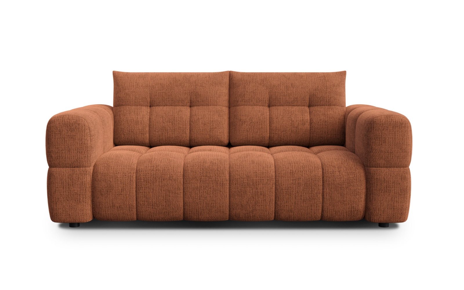 CLOUDI 2,5-Sitzer-Sofa, rostrot