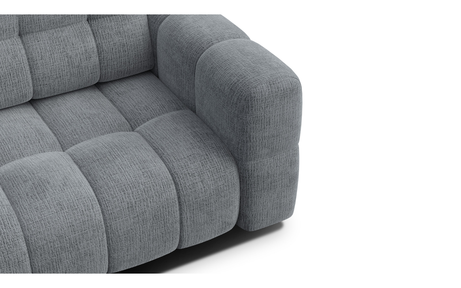 CLOUDI 2,5-Sitzer-Sofa, dunkelgrau