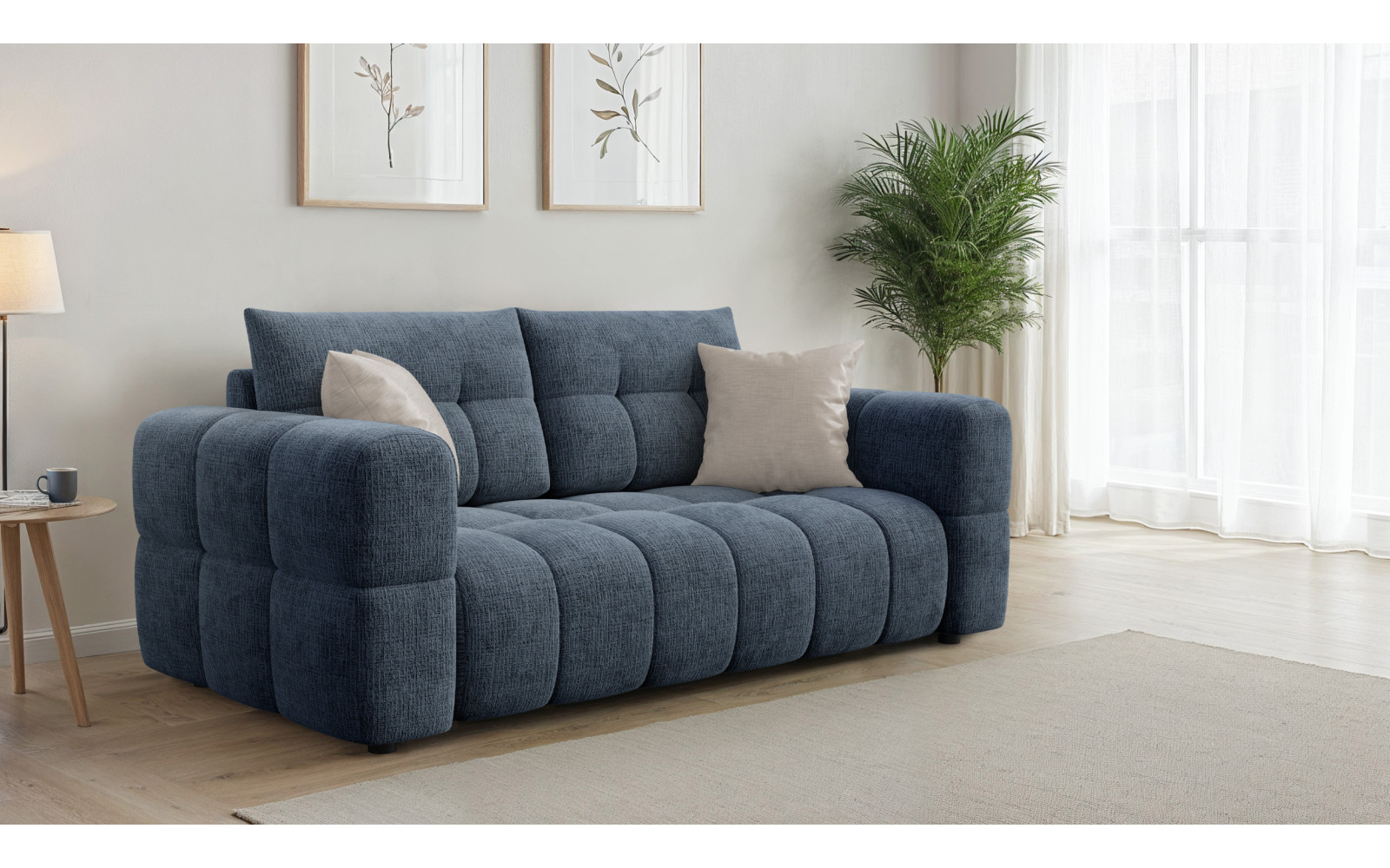 CLOUDI 2,5-Sitzer-Sofa, marineblau