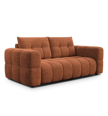 CLOUDI 2,5-Sitzer-Sofa, rostrot