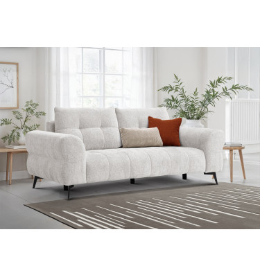 Sofa 3-Sitzer SALVINI, ecru