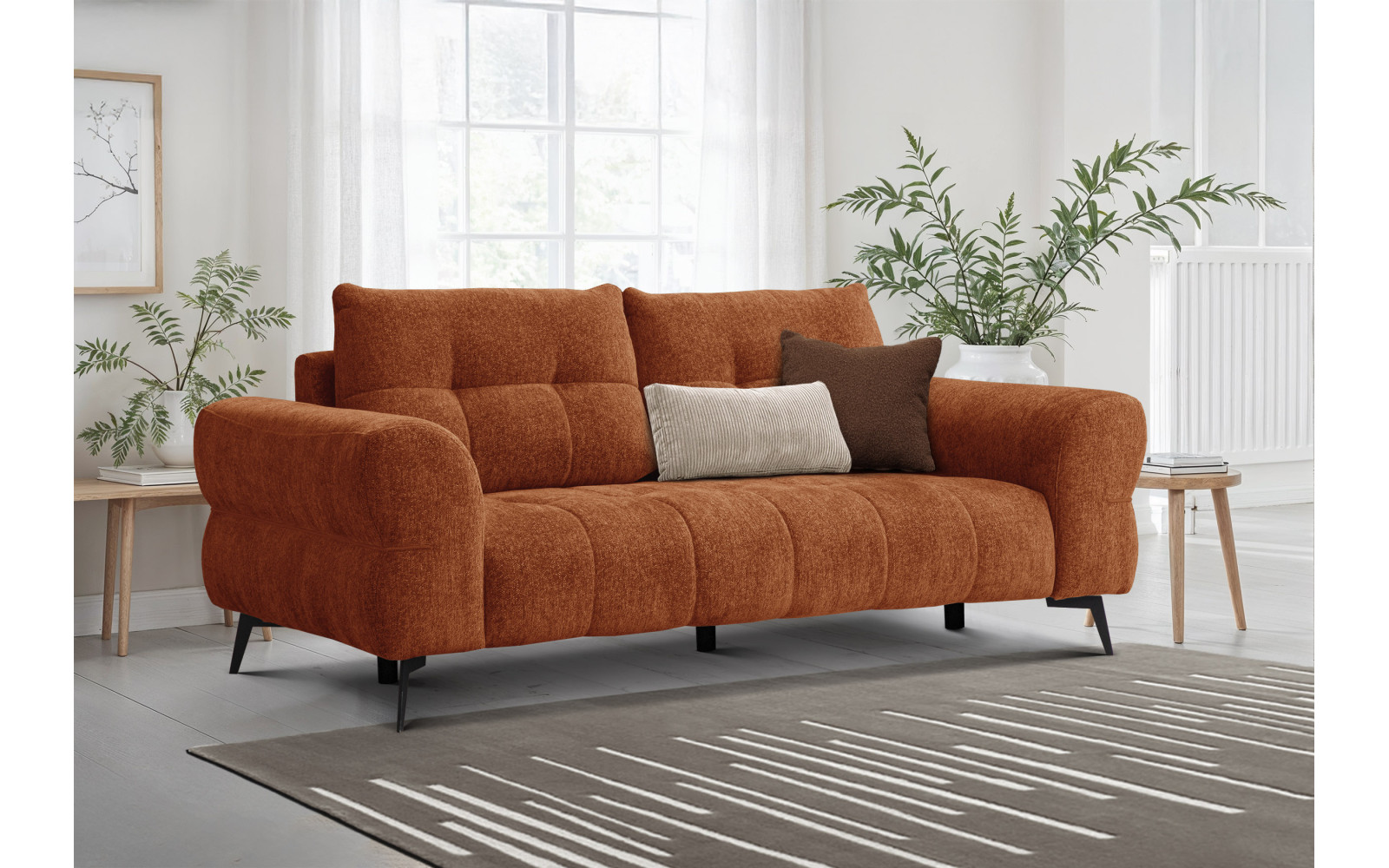 Sofa 3-Sitzer SALVINI, orange