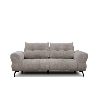Sofa 3-Sitzer SALVINI, dunkelbeige