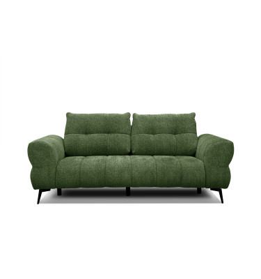 Sofa 3-Sitzer SALVINI, dunkelgrün