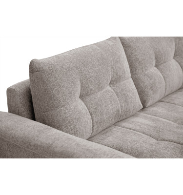 Sofa 3-Sitzer SALVINI, dunkelbeige
