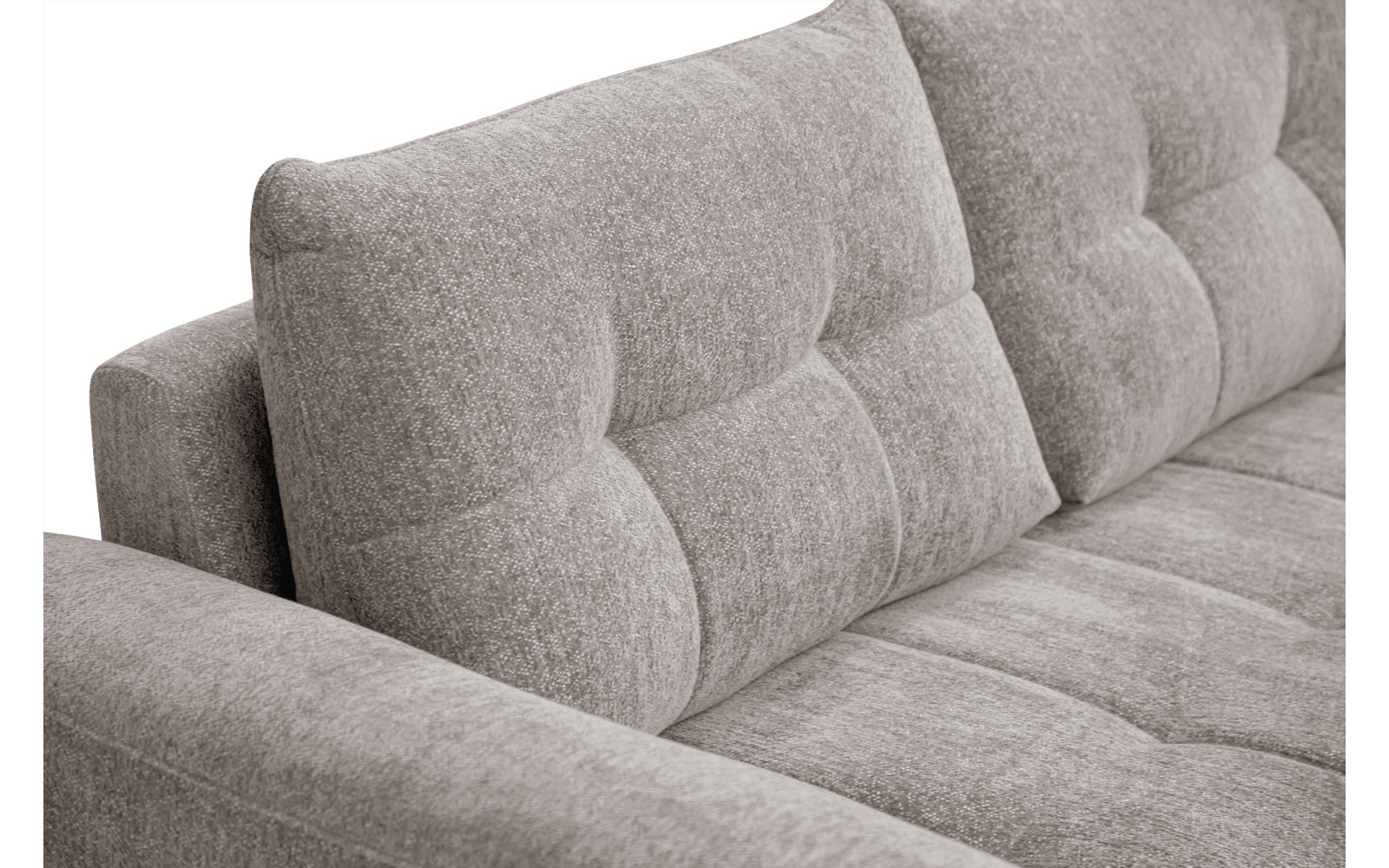 Sofa 3-Sitzer SALVINI, dunkelbeige