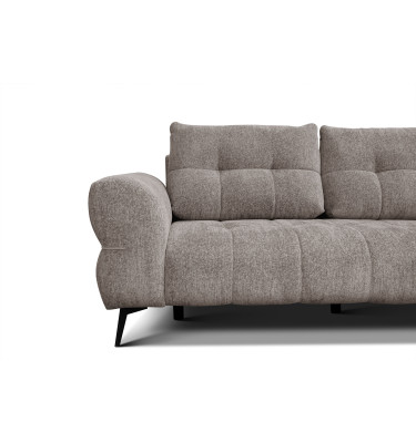 Sofa 3-Sitzer SALVINI, dunkelbeige