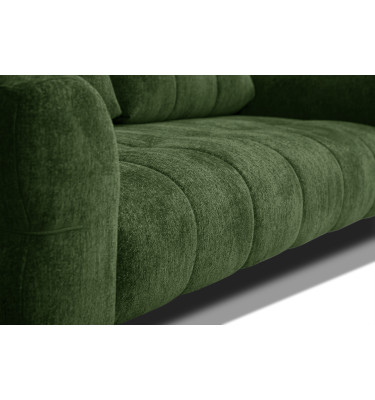 Sofa 3-Sitzer SALVINI, dunkelgrün