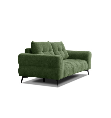 Sofa 3-Sitzer SALVINI, dunkelgrün