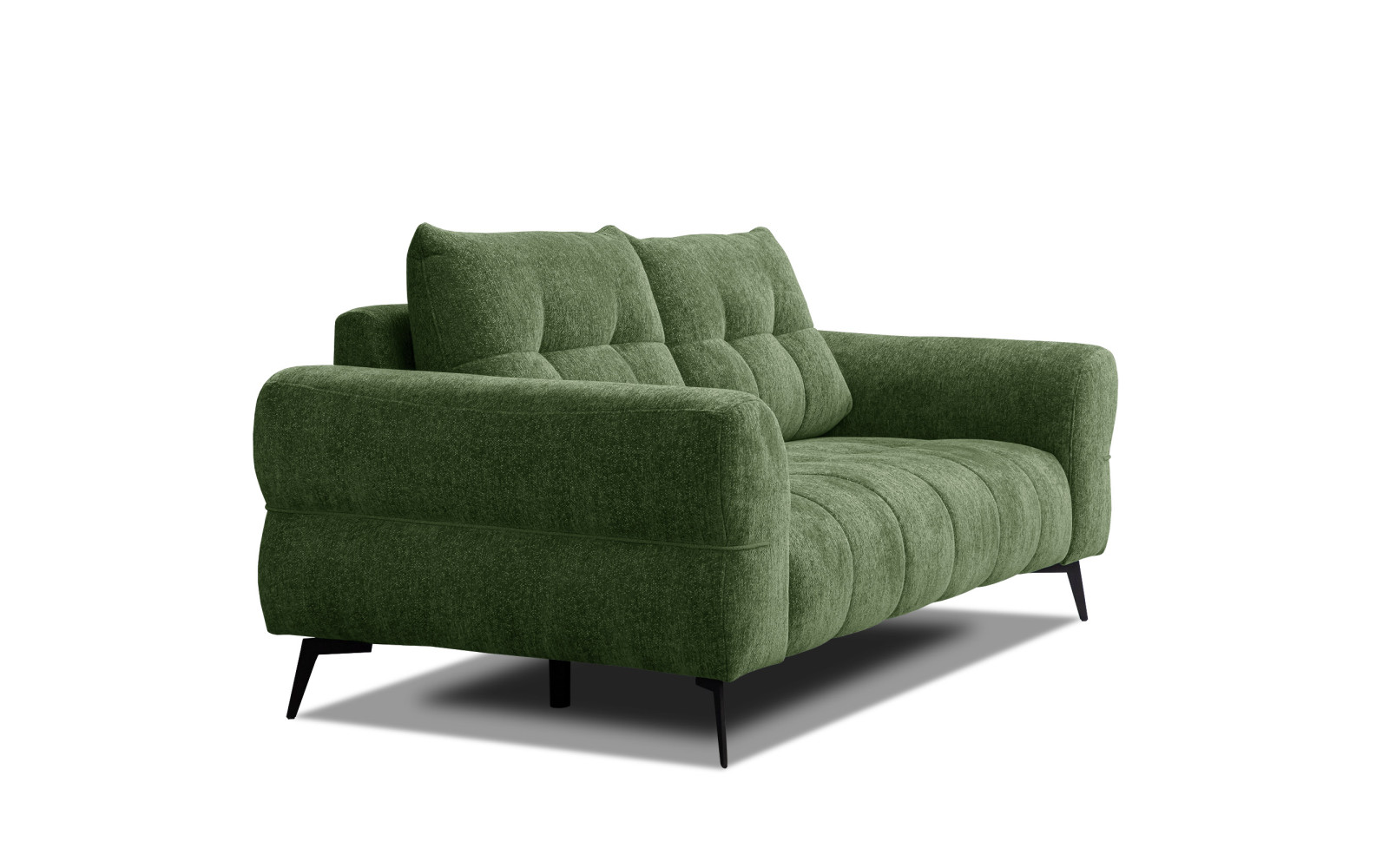 Sofa 3-Sitzer SALVINI, dunkelgrün
