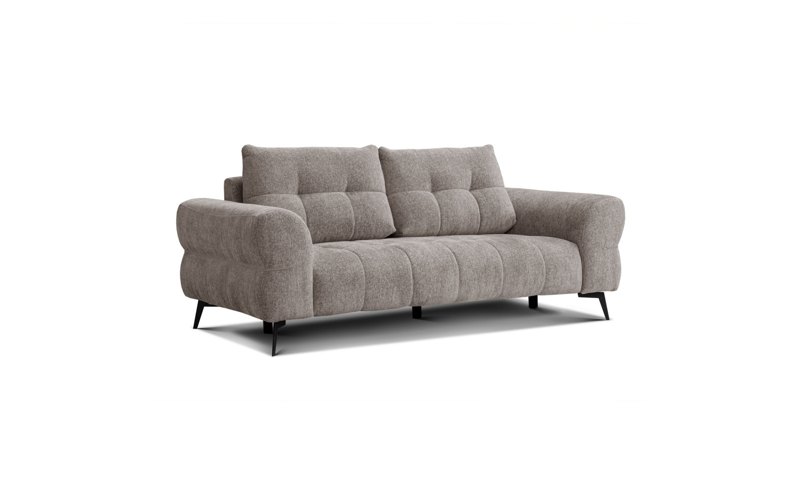 Sofa 3-Sitzer SALVINI, dunkelbeige