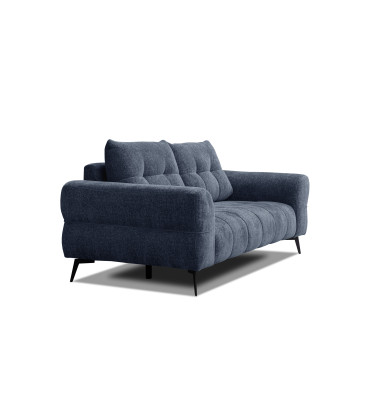 Sofa 3-Sitzer SALVINI, dunkelblau