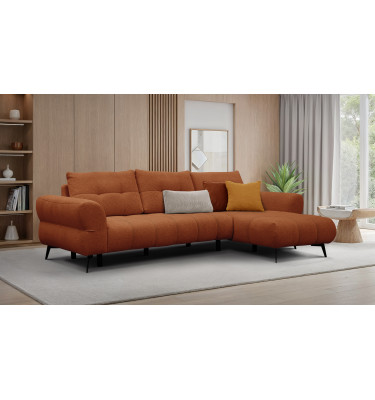 Ecksofa 4-Sitzer SALVINI, orange
