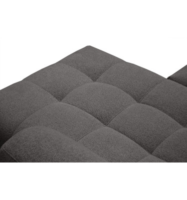 Ecksofa 4-Sitzer SALVINI, dunkelgrau