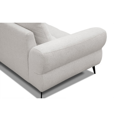 Ecksofa 4-Sitzer SALVINI, ecru