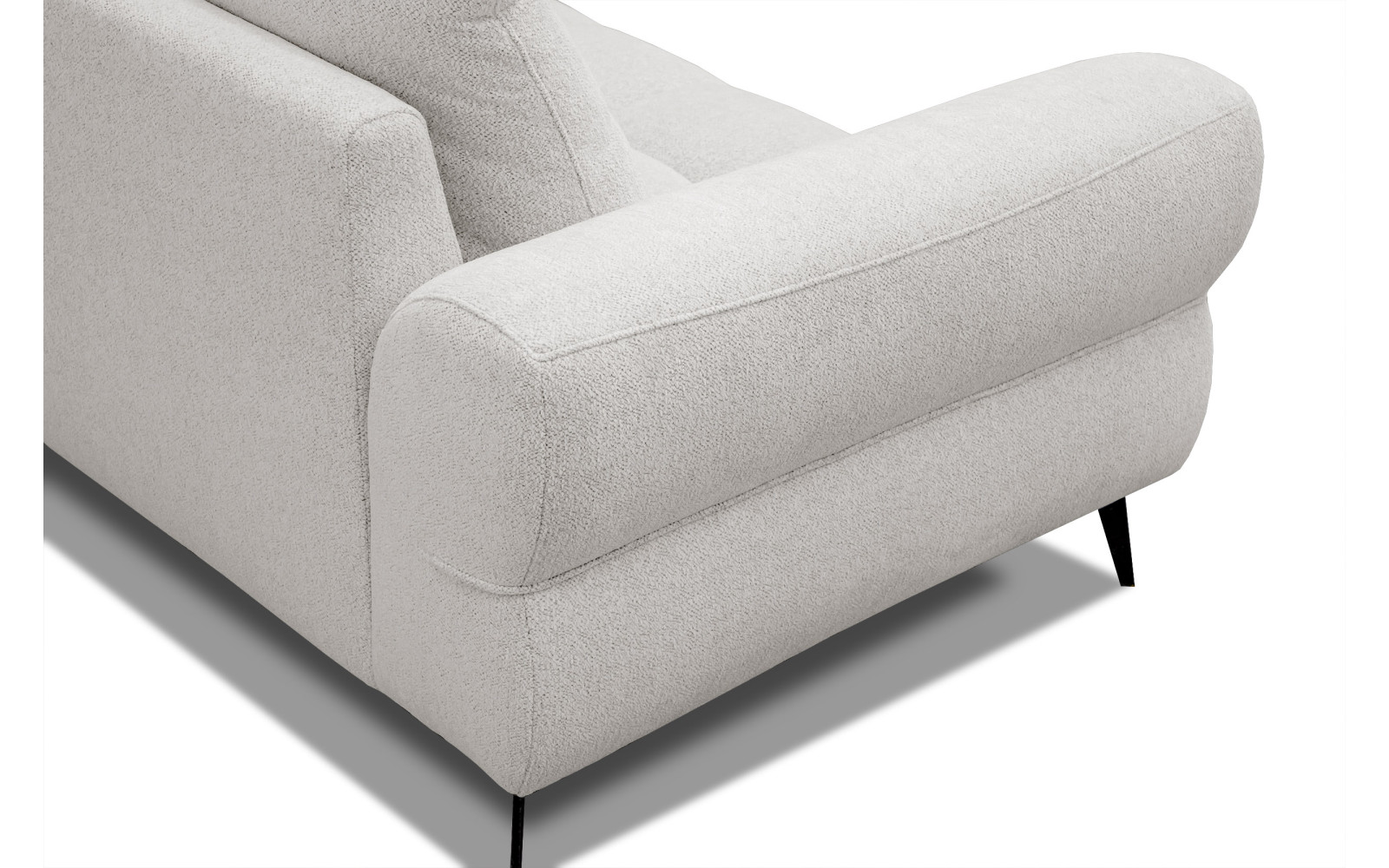 Ecksofa 4-Sitzer SALVINI, ecru