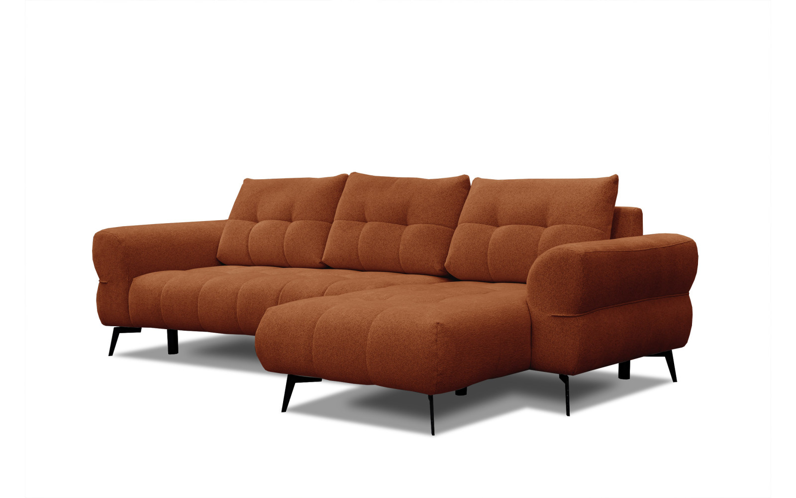 Ecksofa 4-Sitzer SALVINI, orange