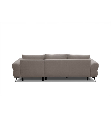 Ecksofa 4-Sitzer SALVINI, dunkelbeige