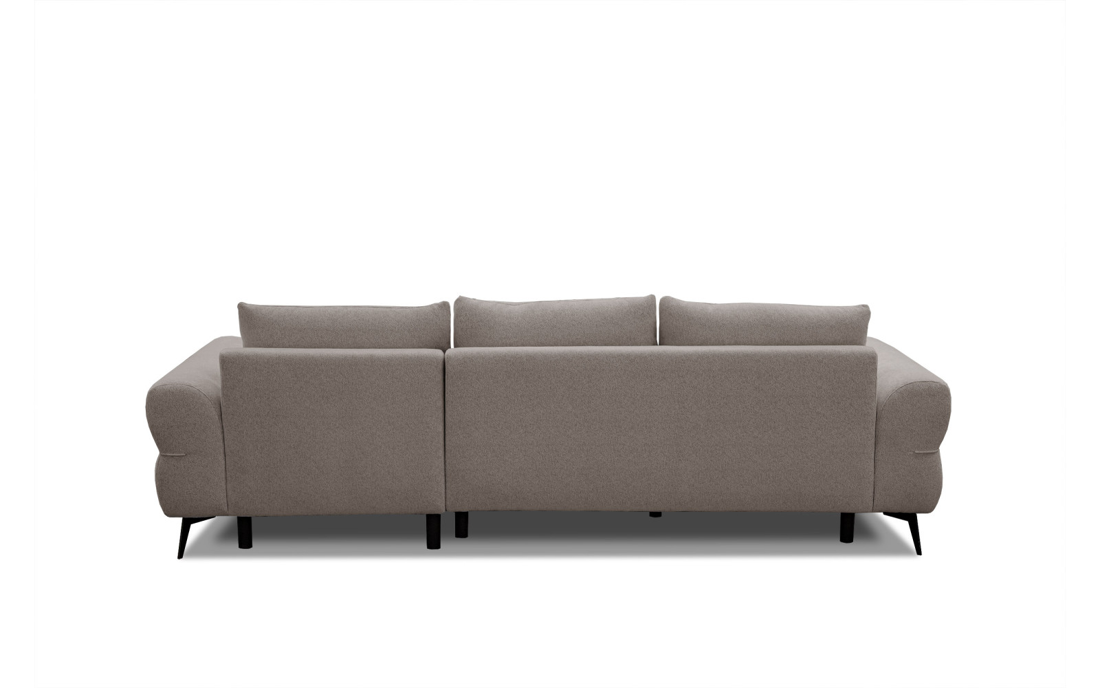 Ecksofa 4-Sitzer SALVINI, dunkelbeige