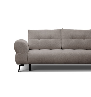 Ecksofa 4-Sitzer SALVINI, dunkelbeige